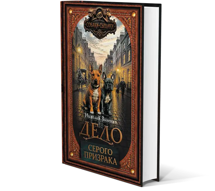 Книга «Дело Серого Призрака» в твёрдом переплёте